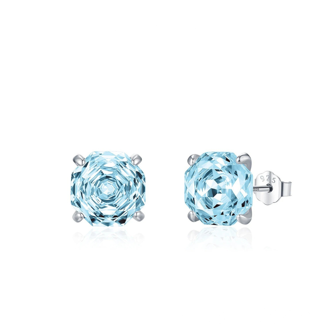 Rose Azure Earring