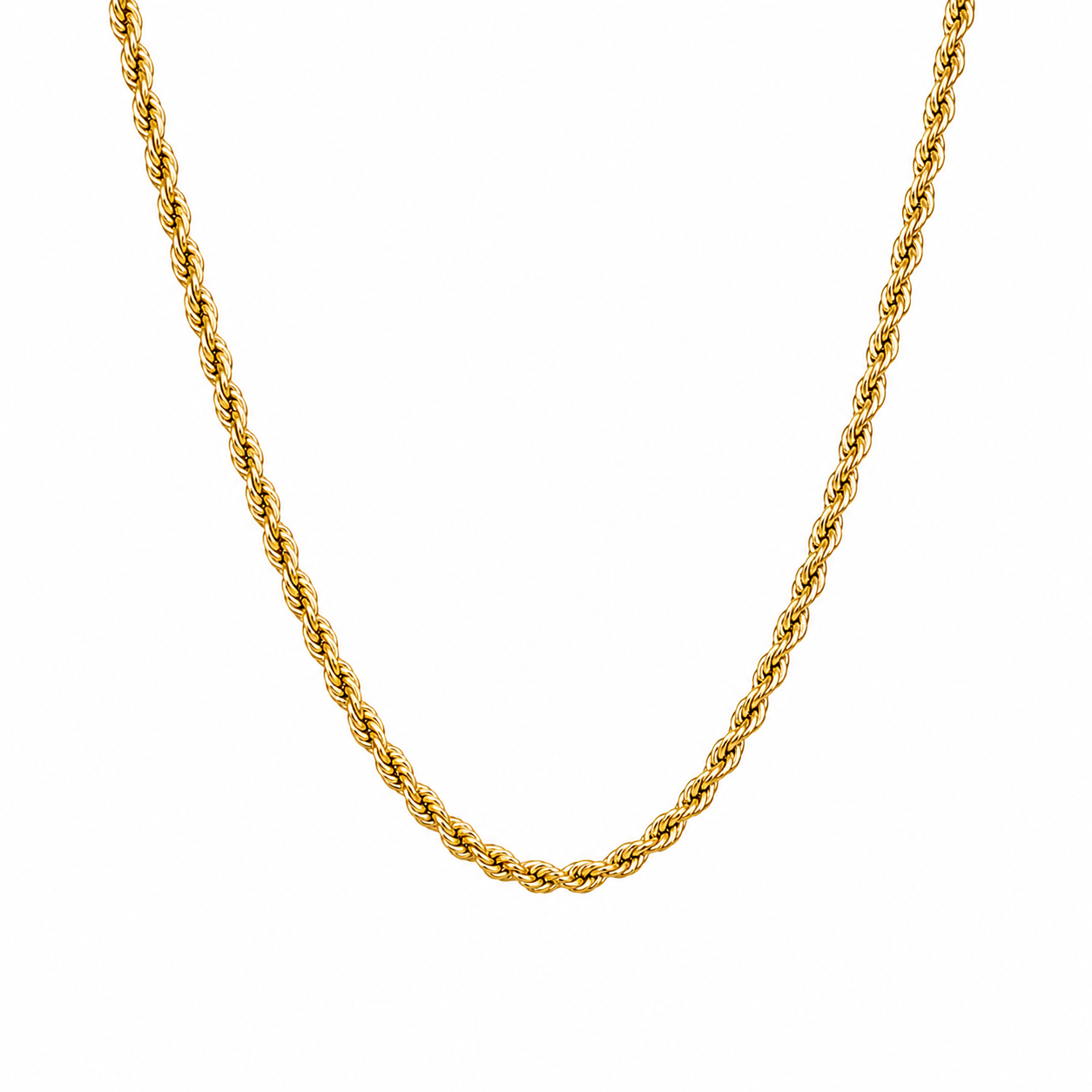 Rope Chain Minimalistic Gold