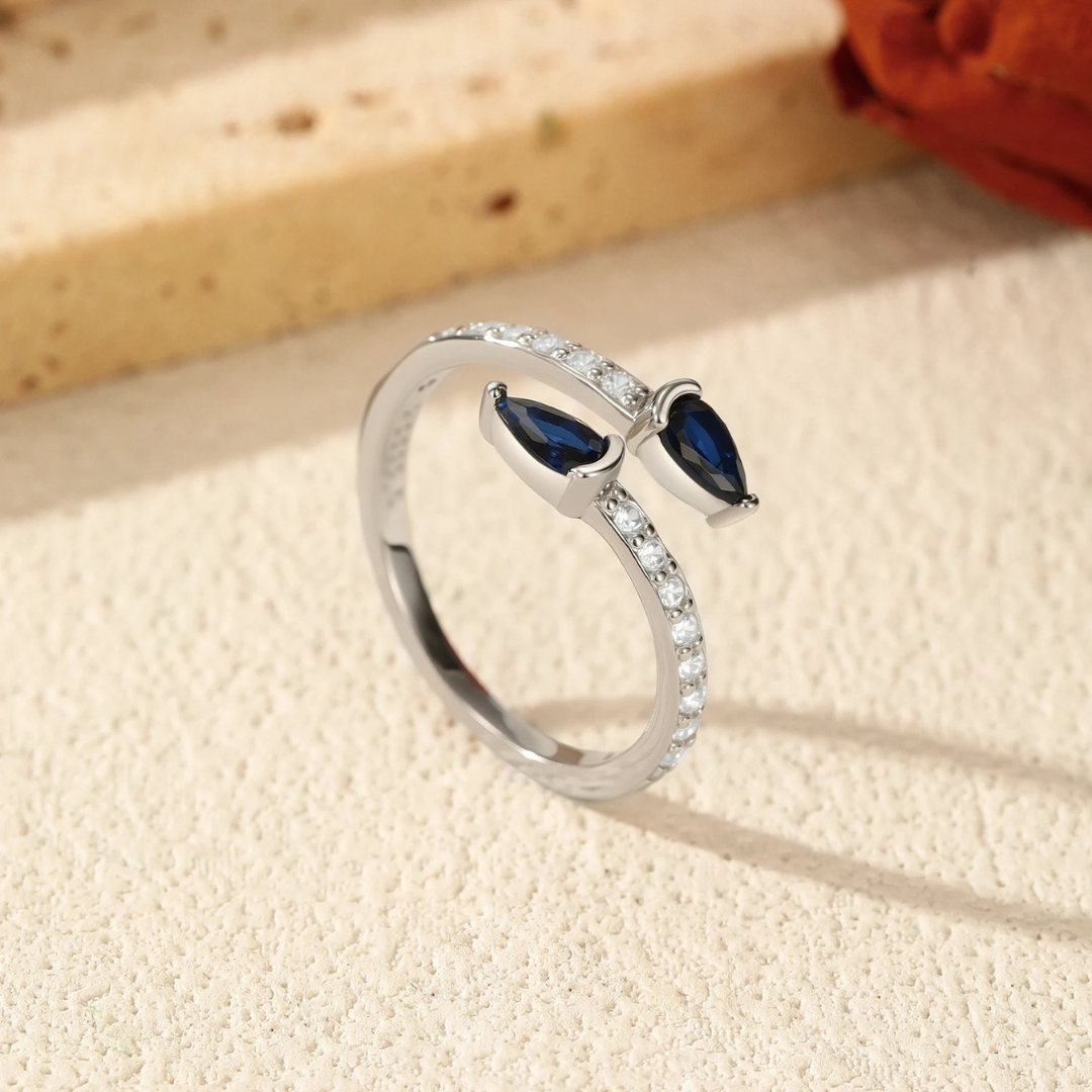 Sapphire Embrace Ring