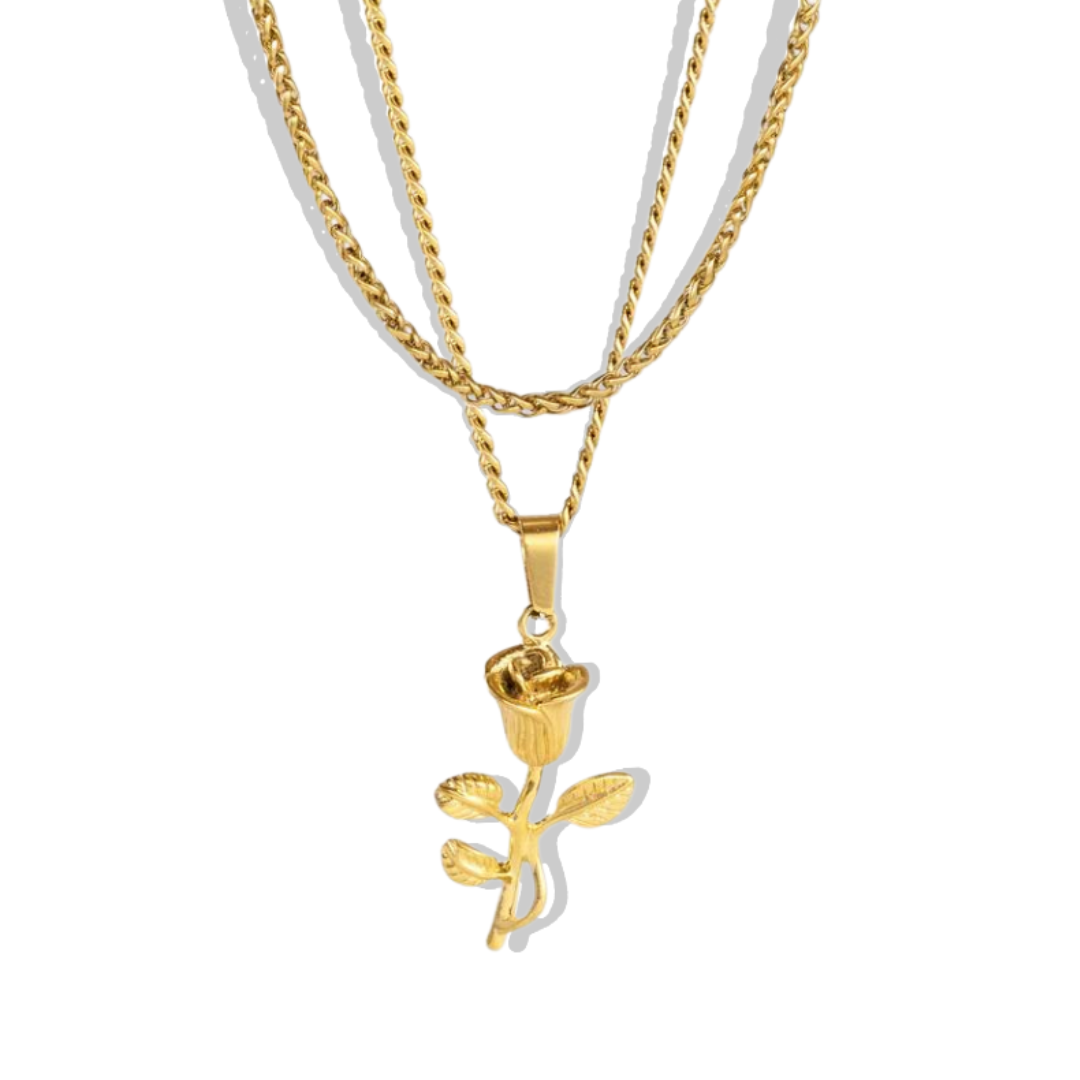 Rose Chain Set (Gold)