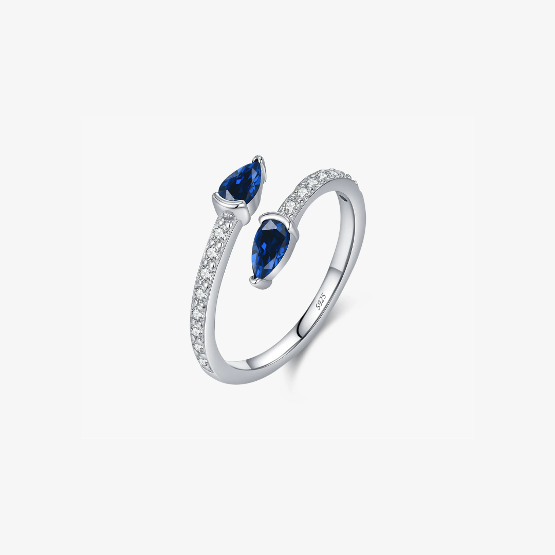 Sapphire Embrace Ring