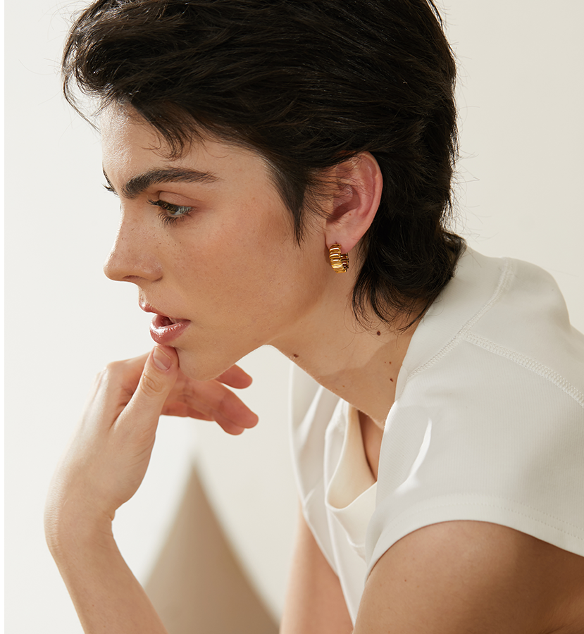 Mesh Earring