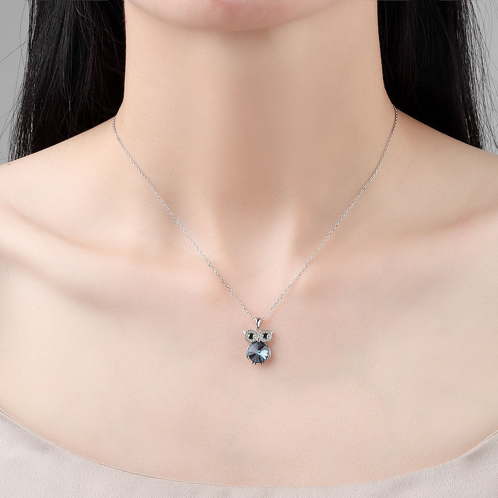 Fierce Owl Necklace