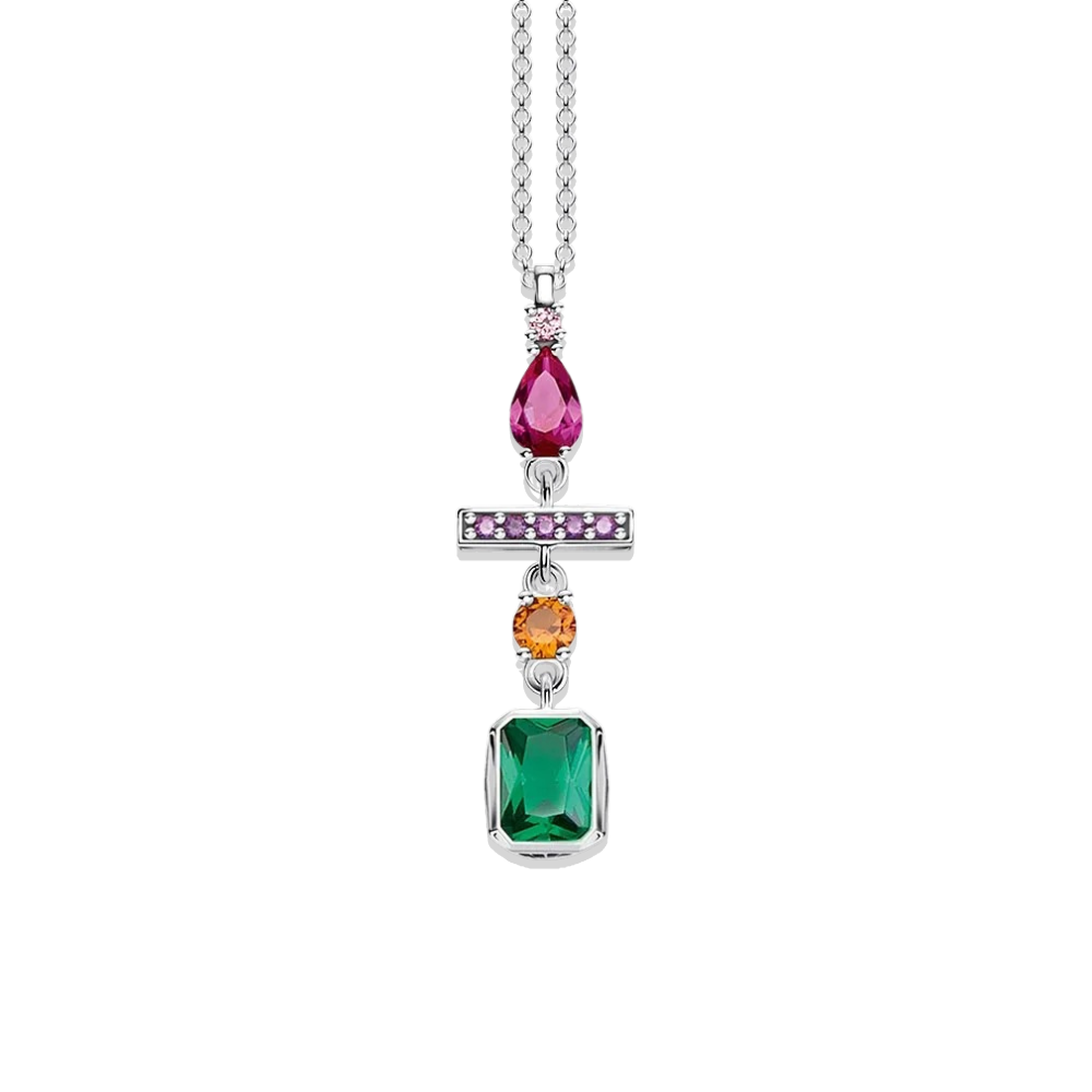 Gem Queue Necklace