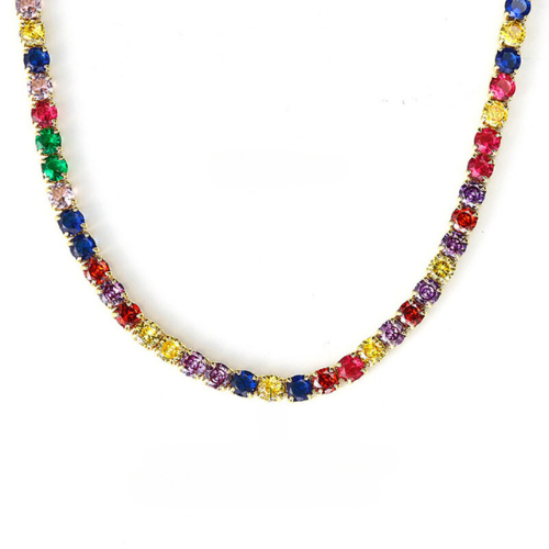 Rainbow Tennis chain