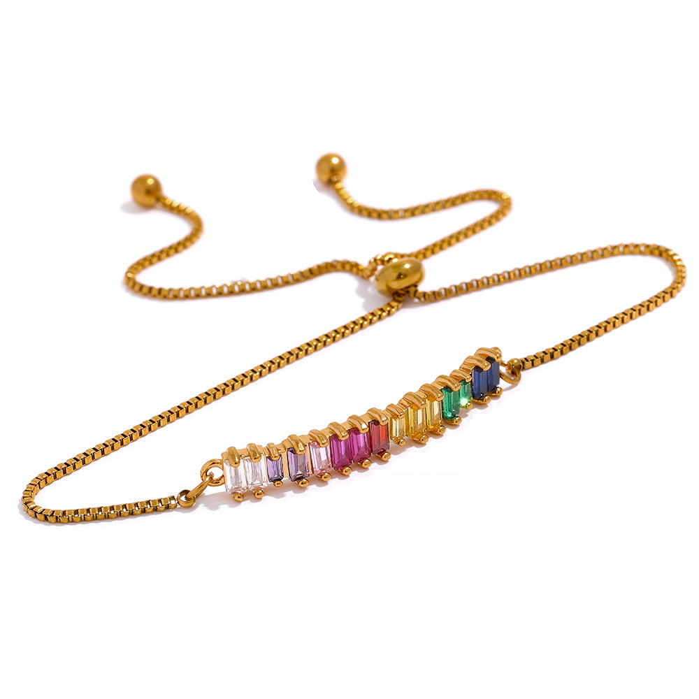 Cubic Dazzle Bracelet