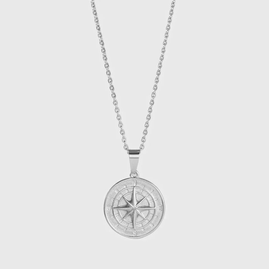 Compass Chain. Amazon Compass Chain (Silver)