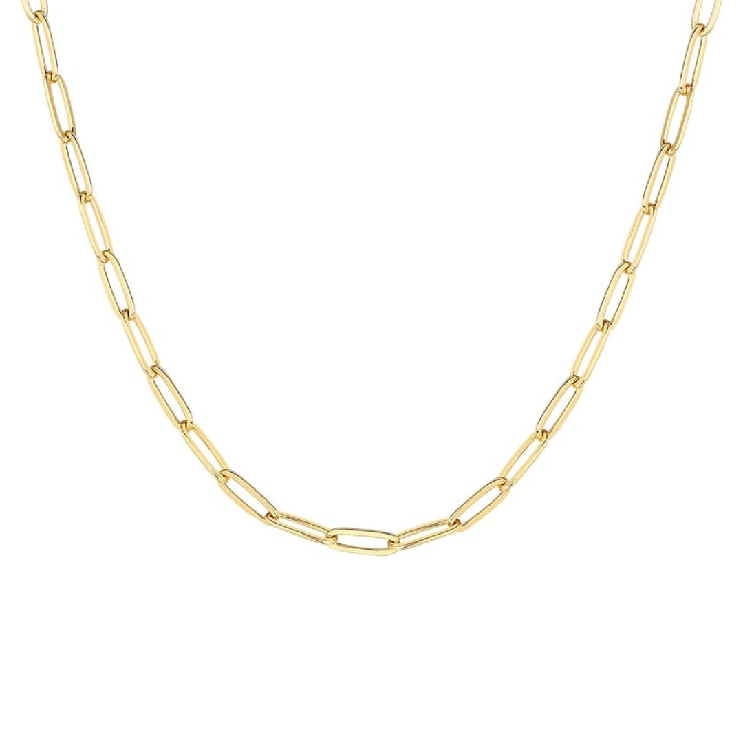 PaperClip Chain(Gold)