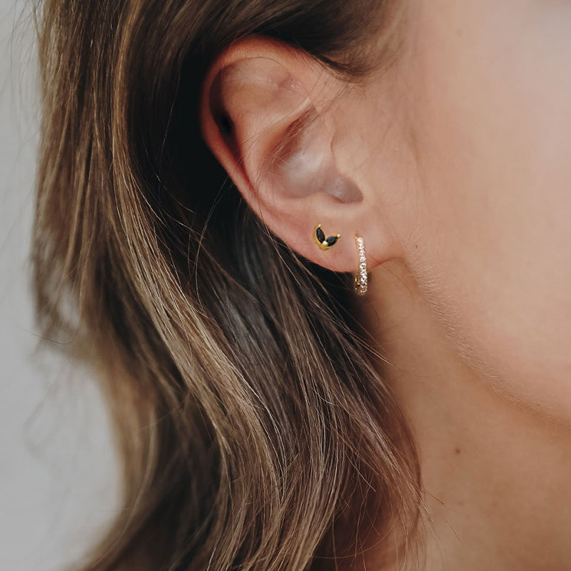 Frost Drop Earrings (Silver)