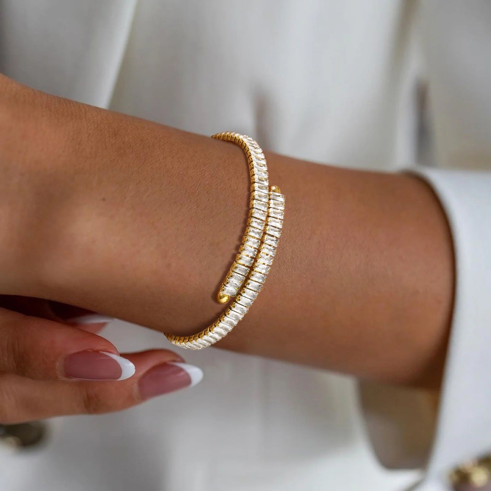 Chrome Over Bracelet