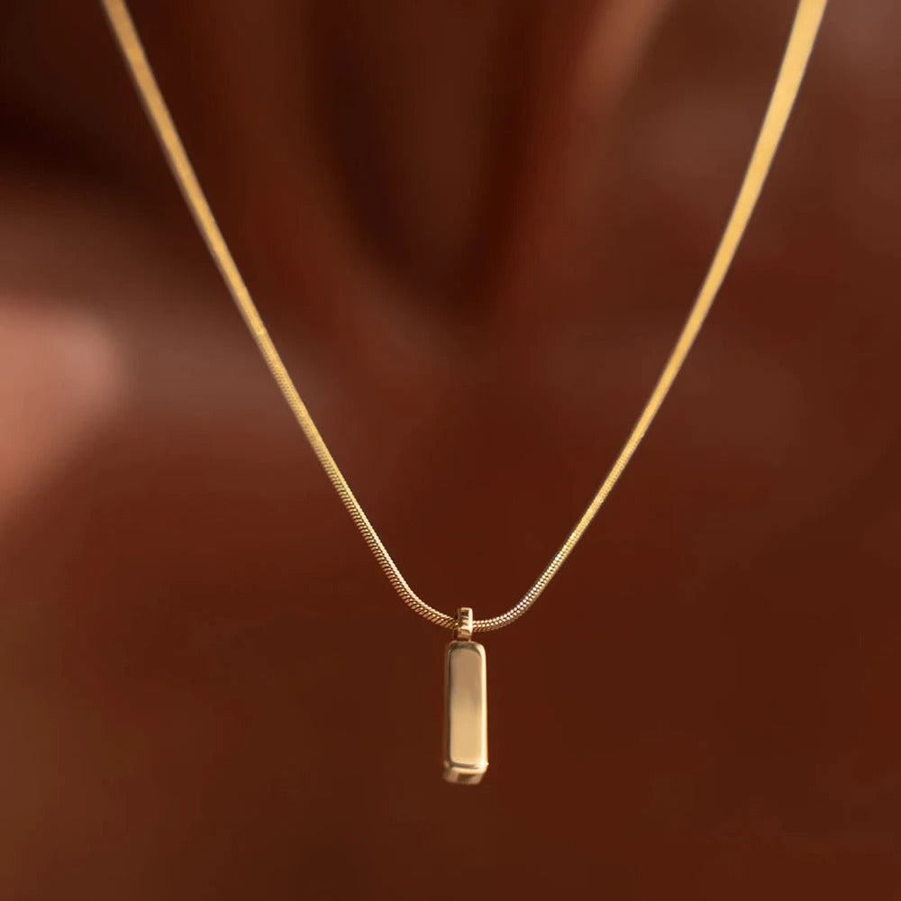 Nano Square Chain (Gold)