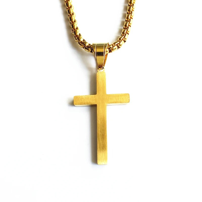 Iced Crucifix Chain