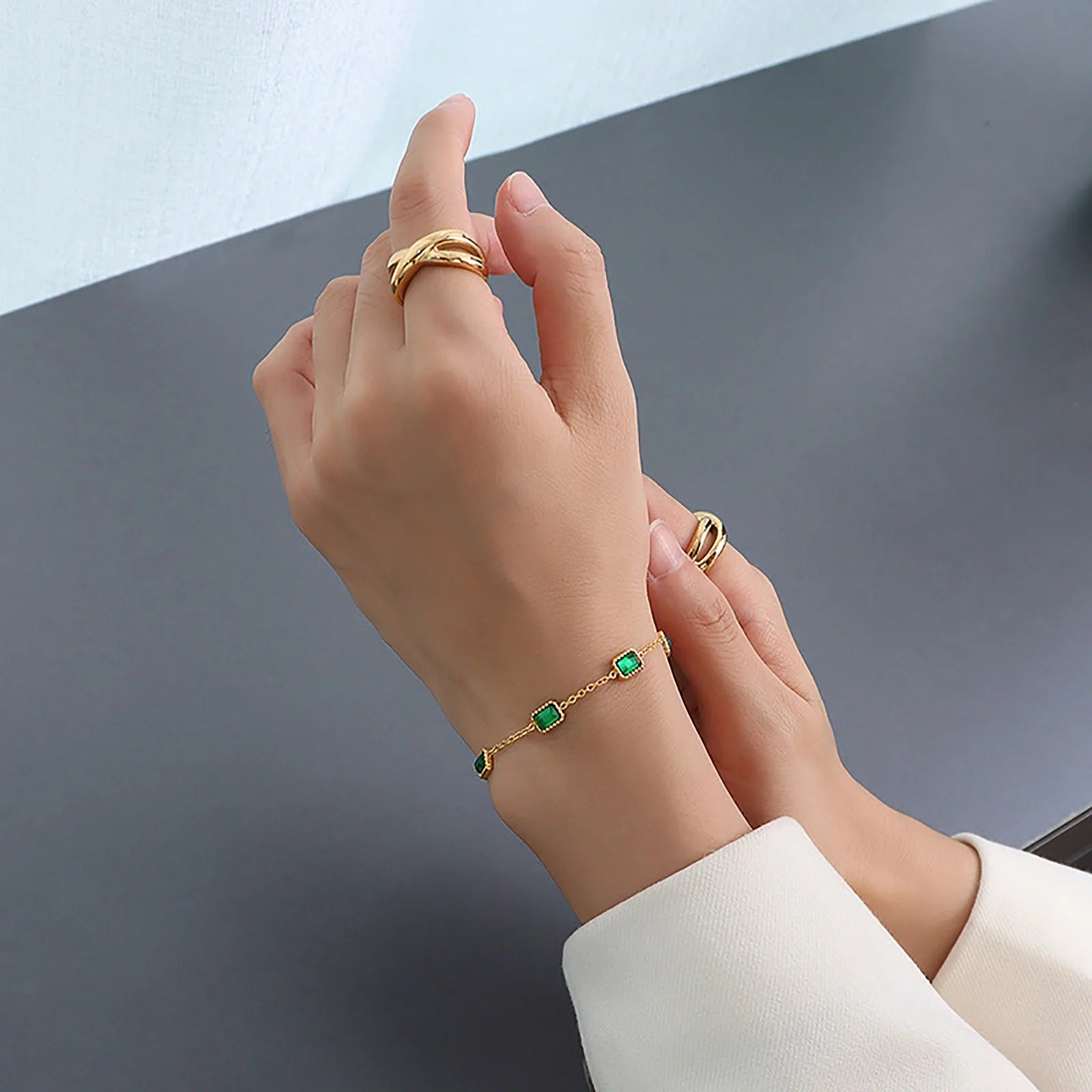 Green Bound Bracelet